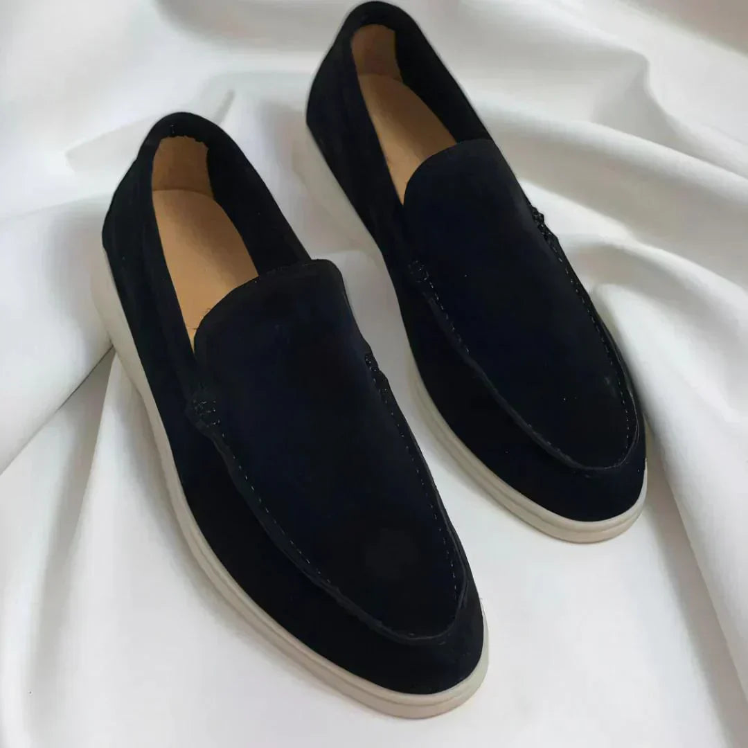 Klassische Suede Loafers