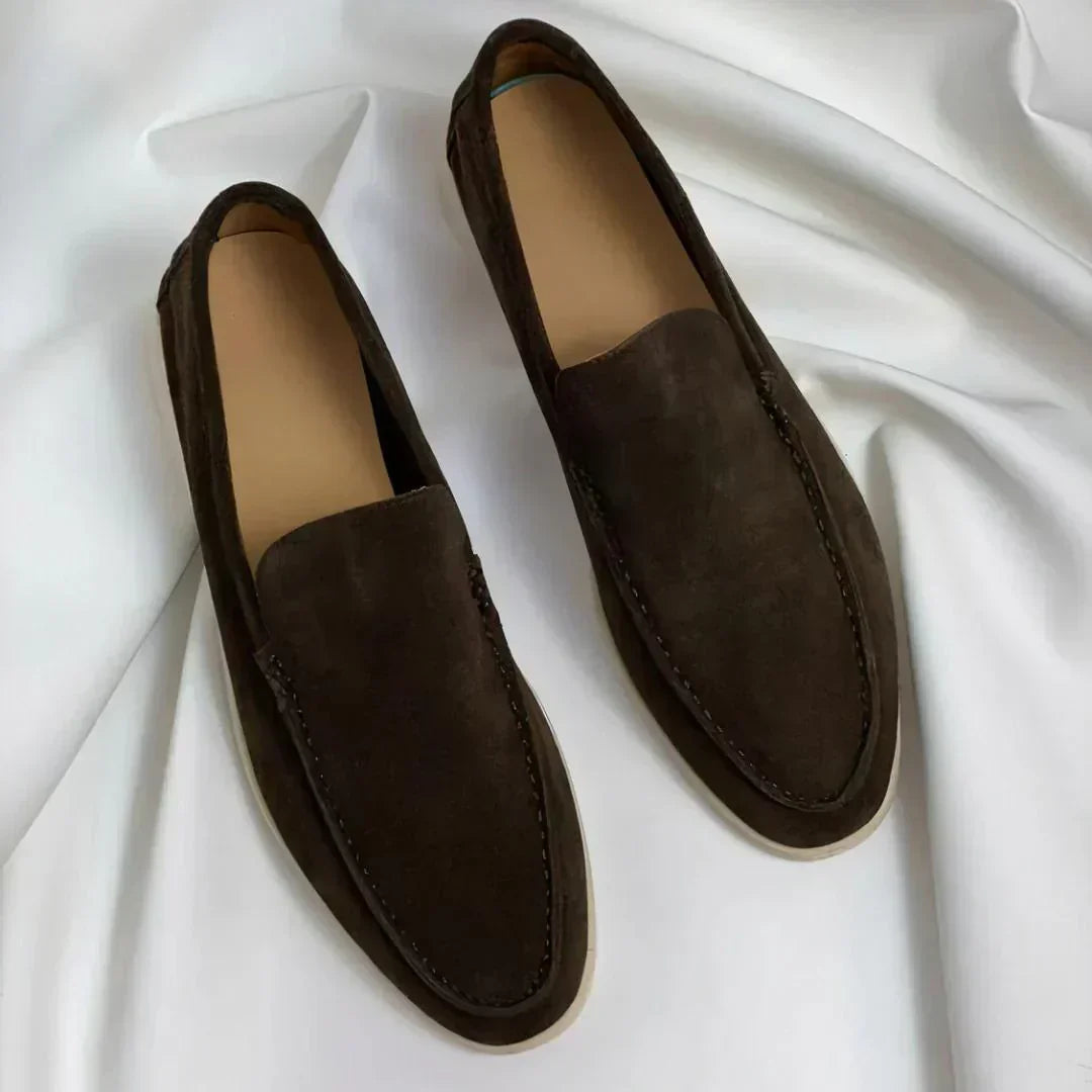 Klassische Suede Loafers