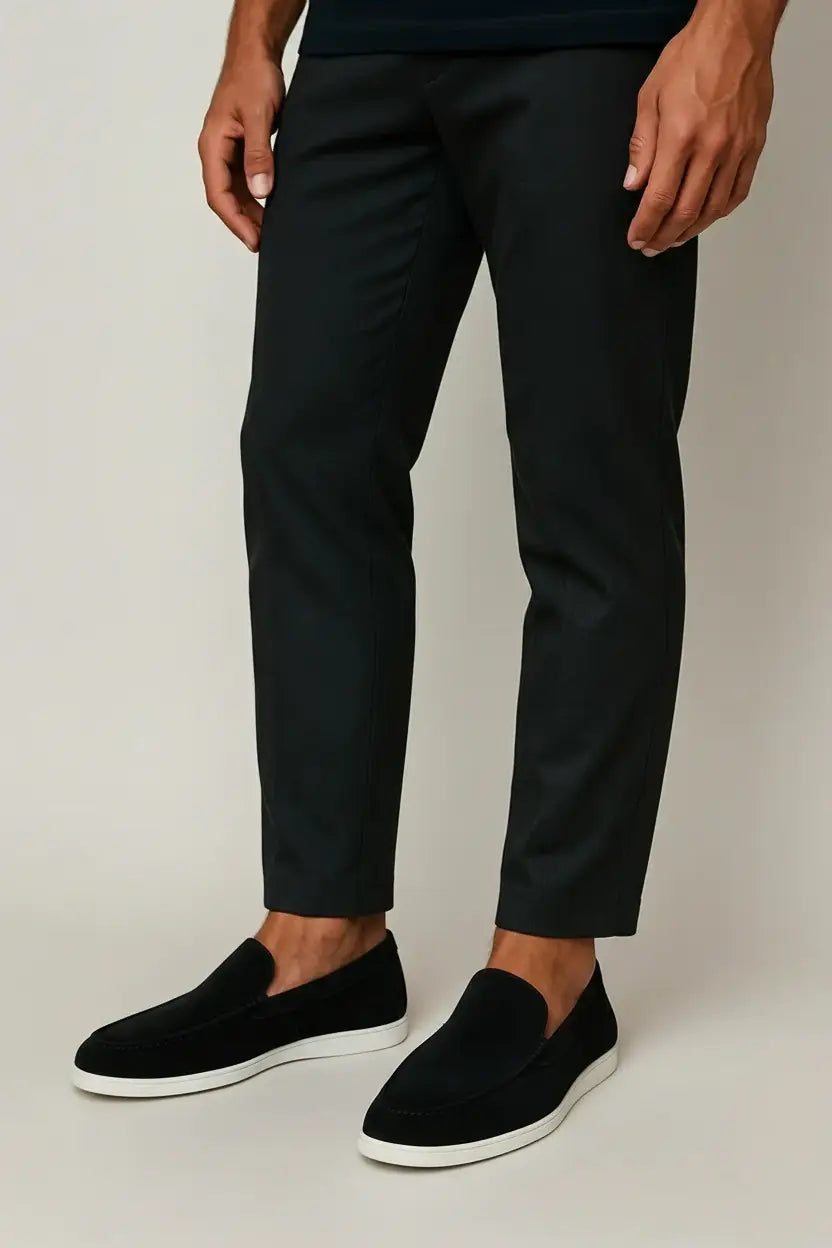 Klassische Suede Loafers