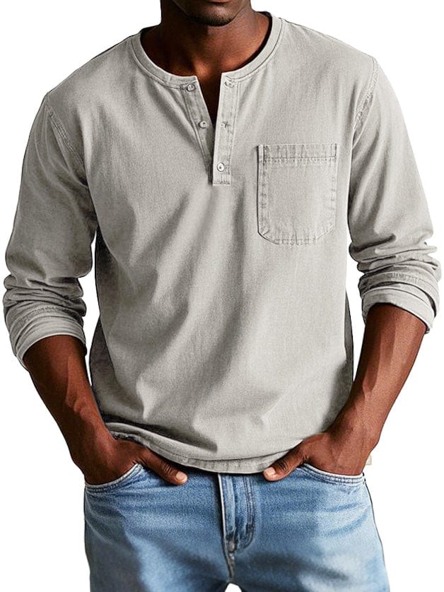 Frederik | Vintage Henley-Shirt