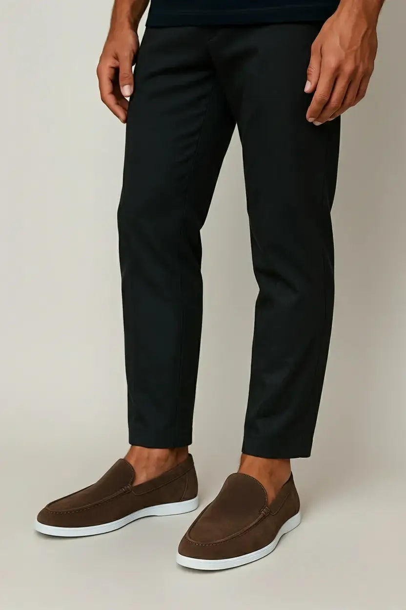 Klassische Suede Loafers