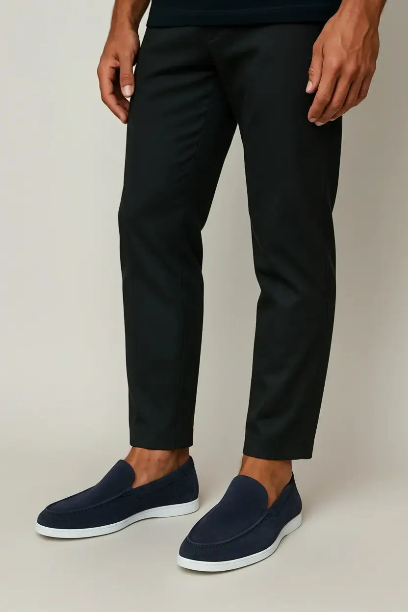 Klassische Suede Loafers