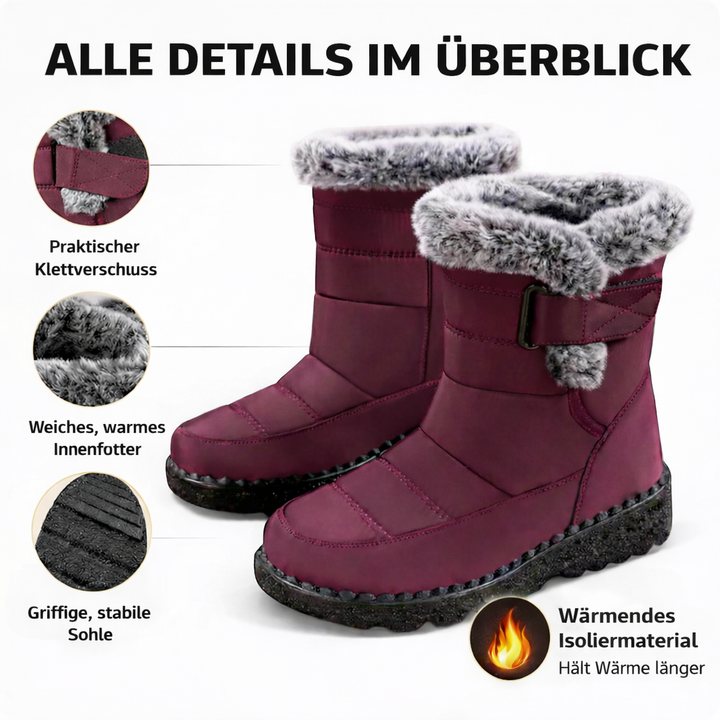 WinterStep™ wasserdichte Winterstiefel – Komfort und Stil für die kältesten Tage