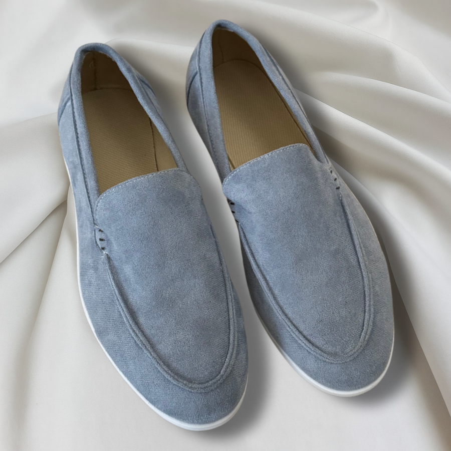 Klassische Suede Loafers