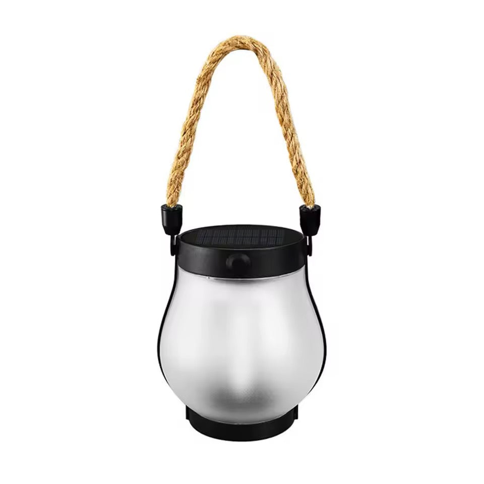 🌟 Solar-Laterne – warmes Licht für dunkle Tage