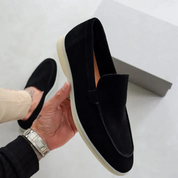 Klassische Suede Loafers