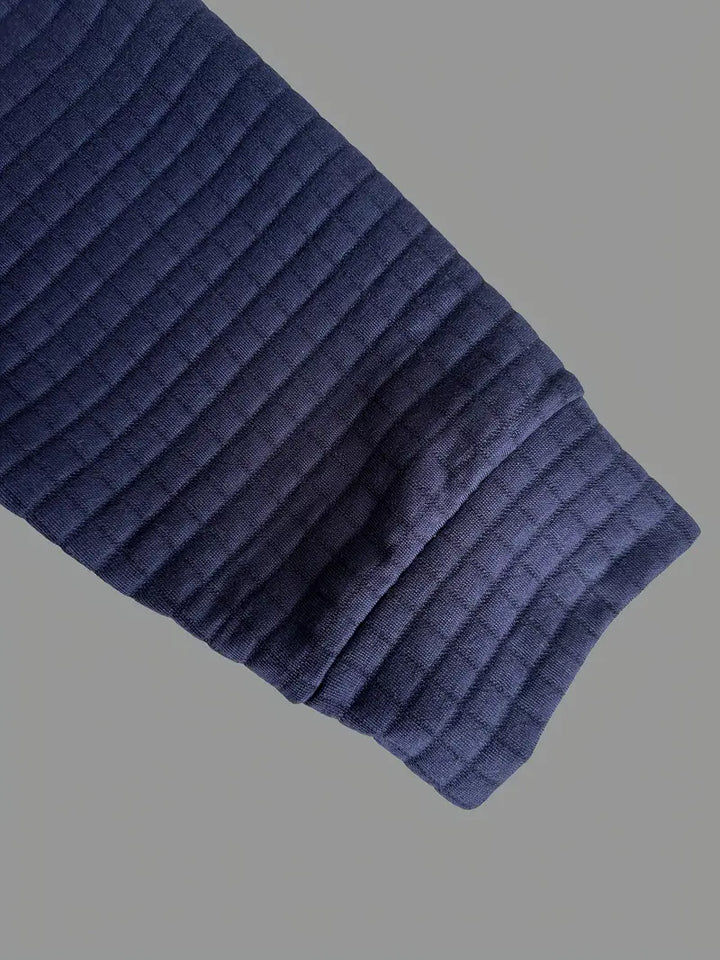 NordicWeave™ Herren Longsleeve Polo – Warm, Stilvoll & Bequem